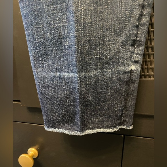 LOFT Modern Skinny Ankle Size 10 Frayed Raw Hem - Picture 3 of 8